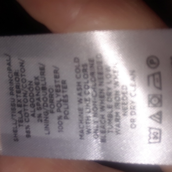 New! Ann Taylor Leopard Print Cotton Peacoat sz. MED 8-10 (12) - Picture 9 of 9